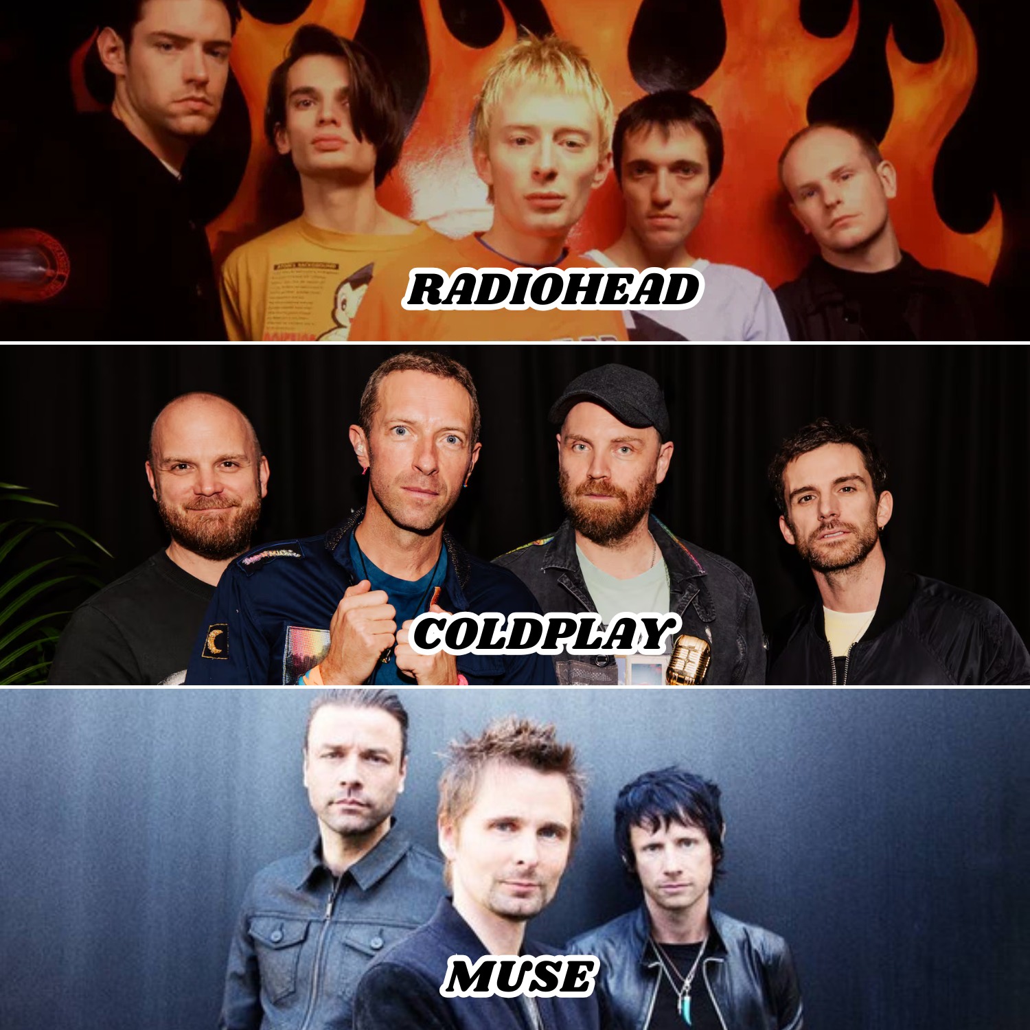 Radiohead or Coldplay? 🤔 You can only choose one!