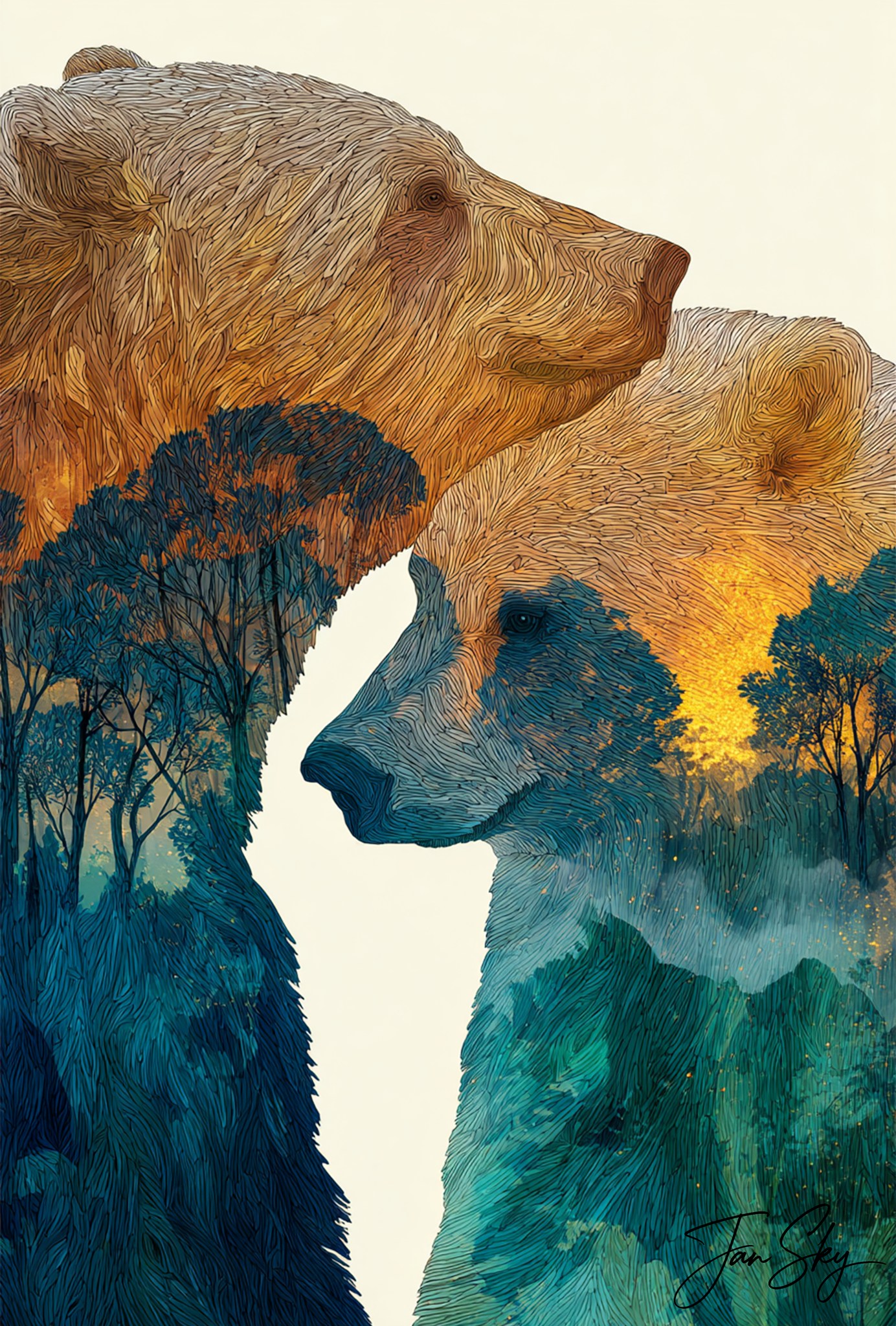 Jan - The Two Bears of the Living Forest The old storytellers say the ...
