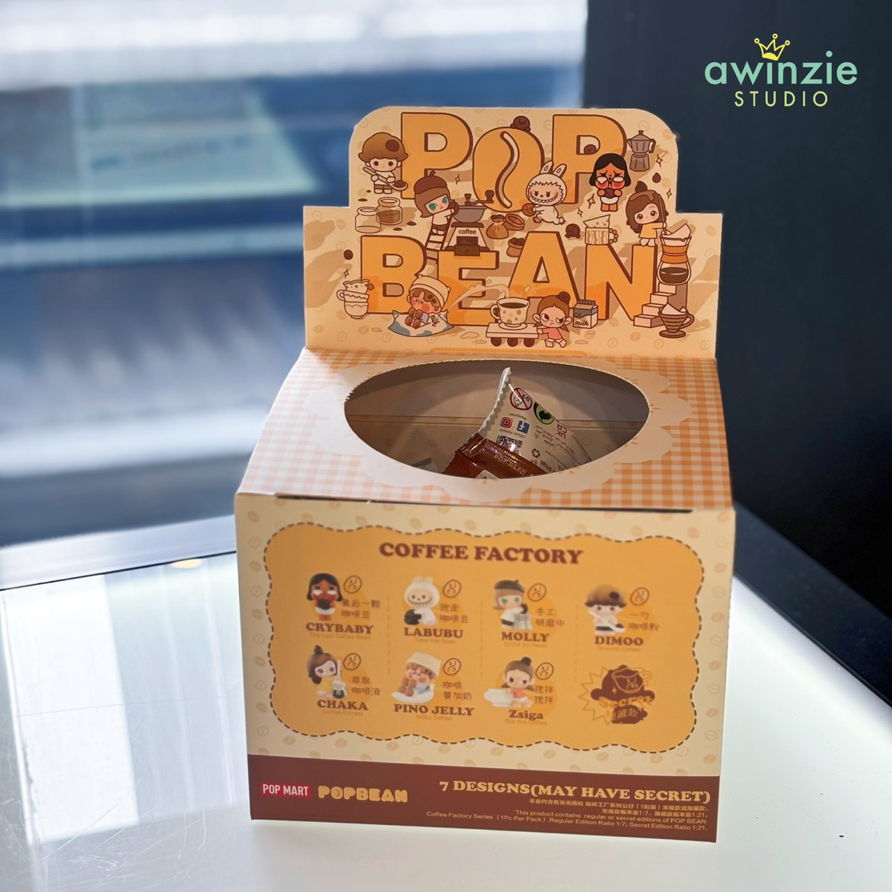awinzie studio - ☕ ยกโรงงานกาแฟมาไว้บนโต๊ะ ด้วย Pop Bean... | Facebook