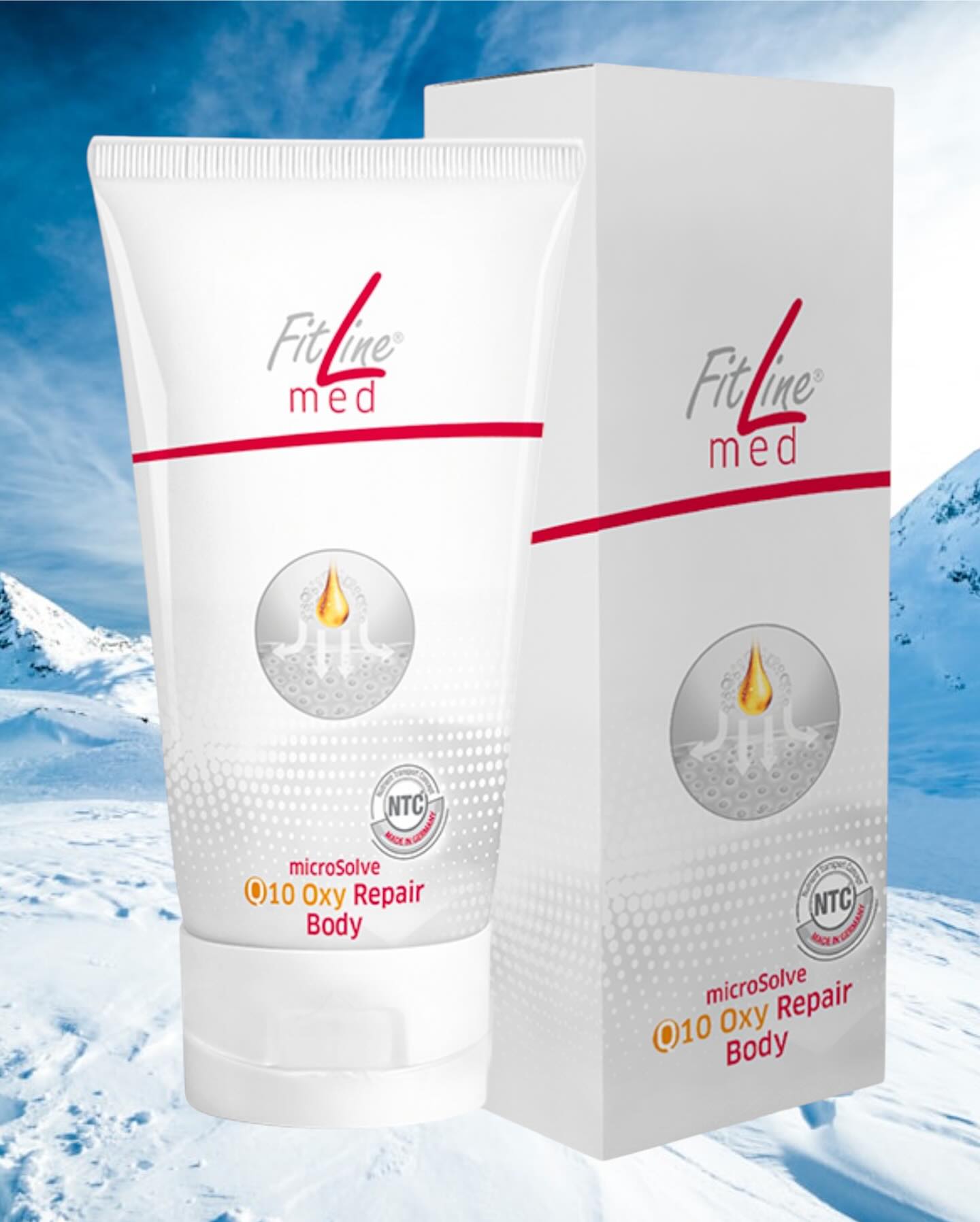 ❄️ Strahlende Haut ❄️ trotz Kälte - mit FitLine med Oxy Repair 