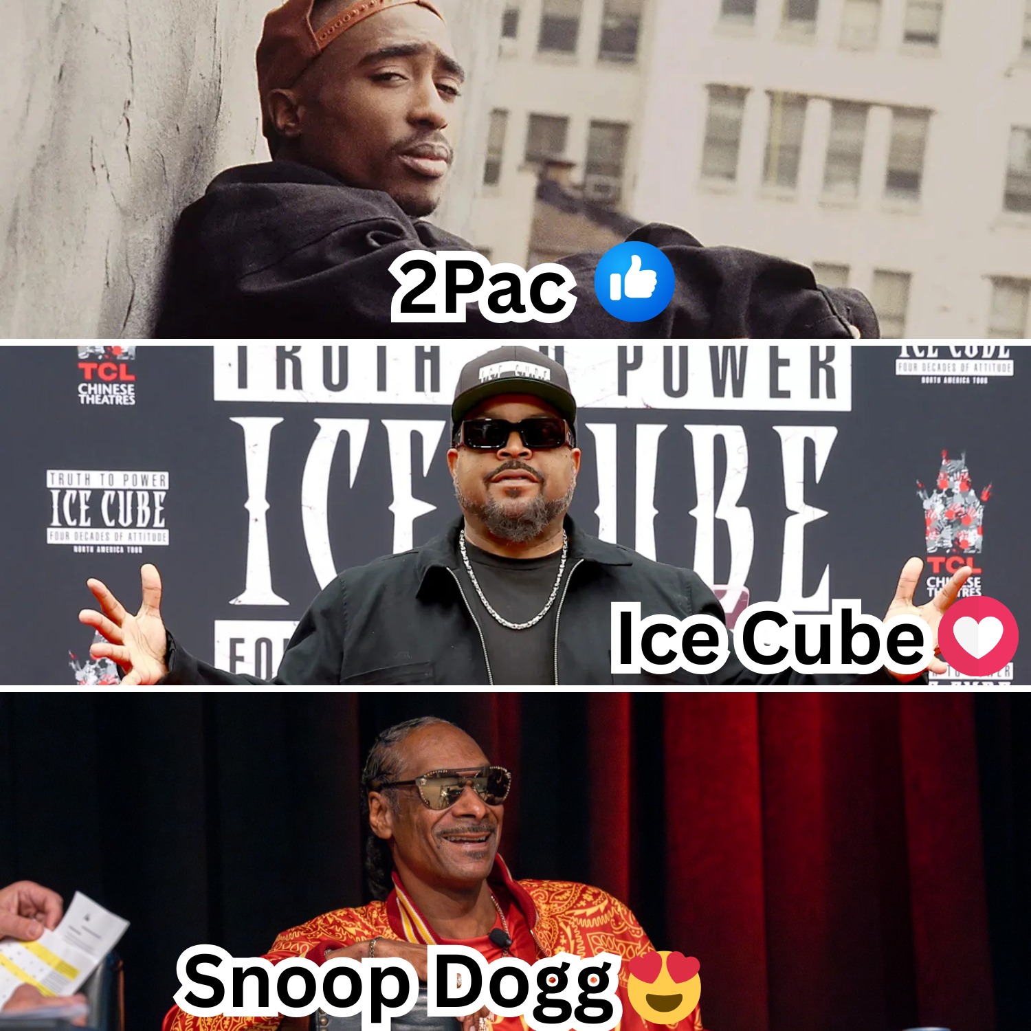 2Pac, Ice Cube & Snoop Dogg 🔥 West Cost Legends 💯