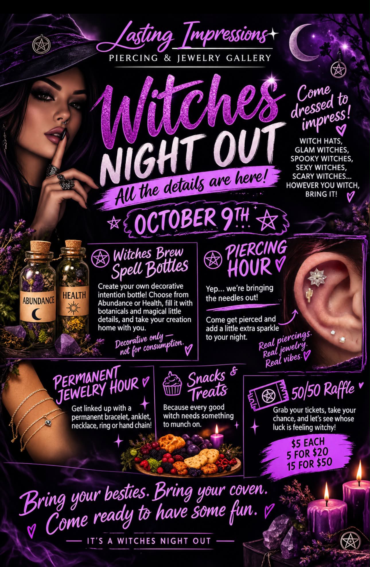 Witches Night Out in Lake Havasu City, AZ on October 9th