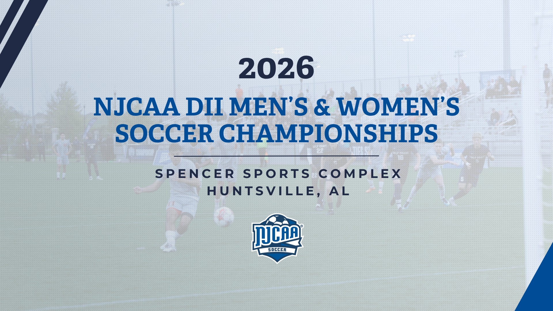 NJCAA - Huntsville (AL) to Host 2026 #NJCAASoccer DII... | Facebook