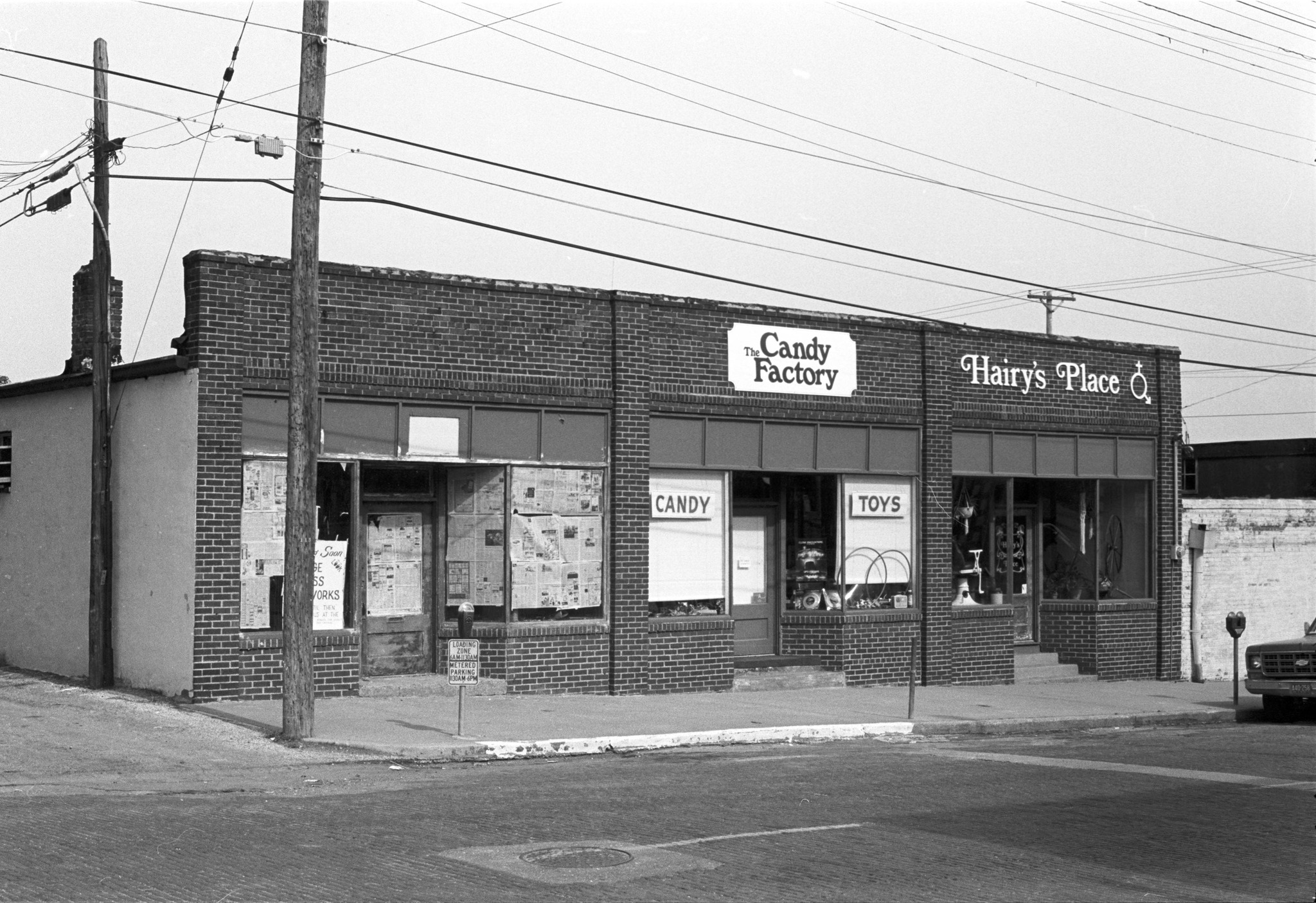Columbia, MO North Ninth Street businesses in 1978