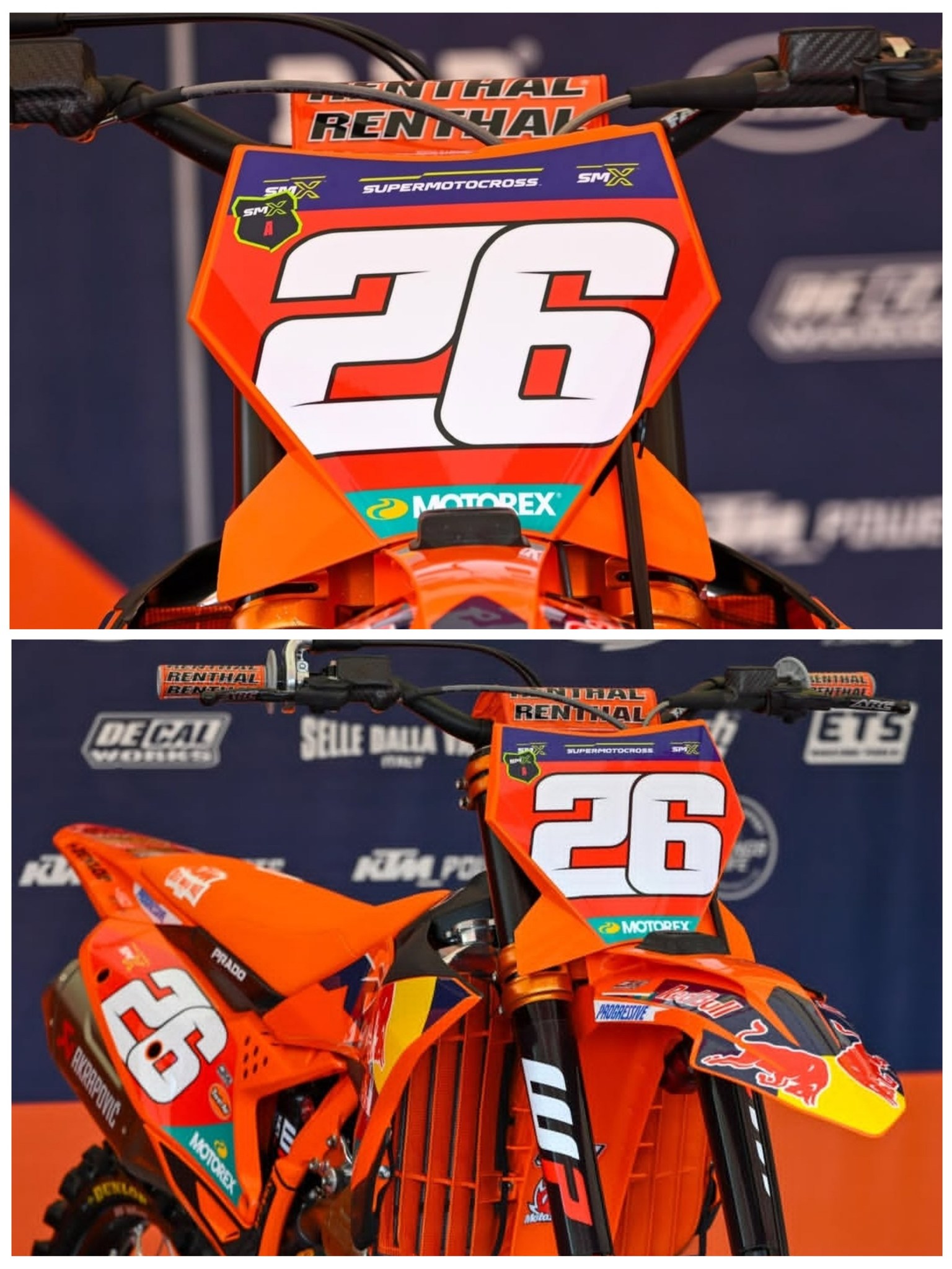 JORGE PRADO'S RED PLATE MACHINE! 🔥 IHAL RENTHAL SUPERMOTOCROSS SM
