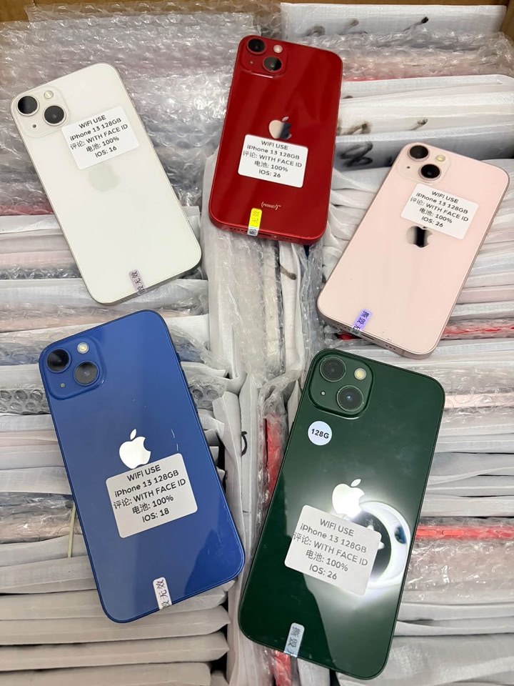 iPhone 13 128GB with Face ID, WiFi use, flawless condition