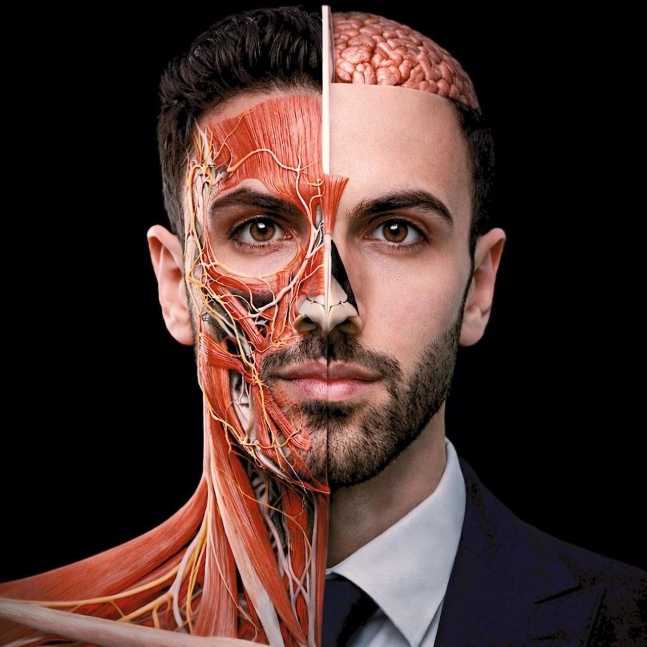 From Brain to Heart The Body’s Hidden Pathways 🫀⚡🧠 ────────── The human ...
