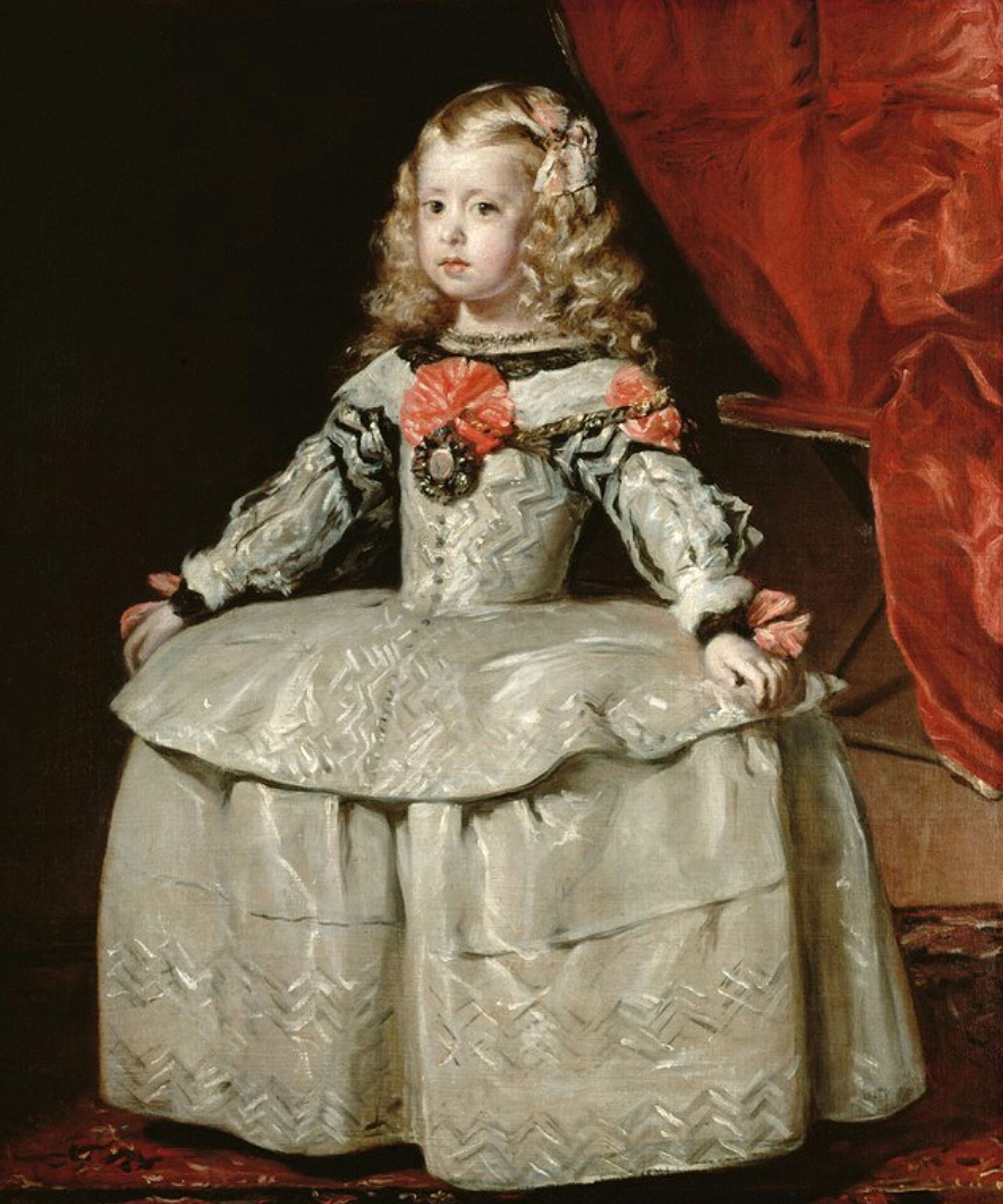 Infanta Margarita Teresa in a Blue Dress, Diego Velázquez #изоизоляция #tussenkunstenquarantaine #сфоткайтипаРембрандт