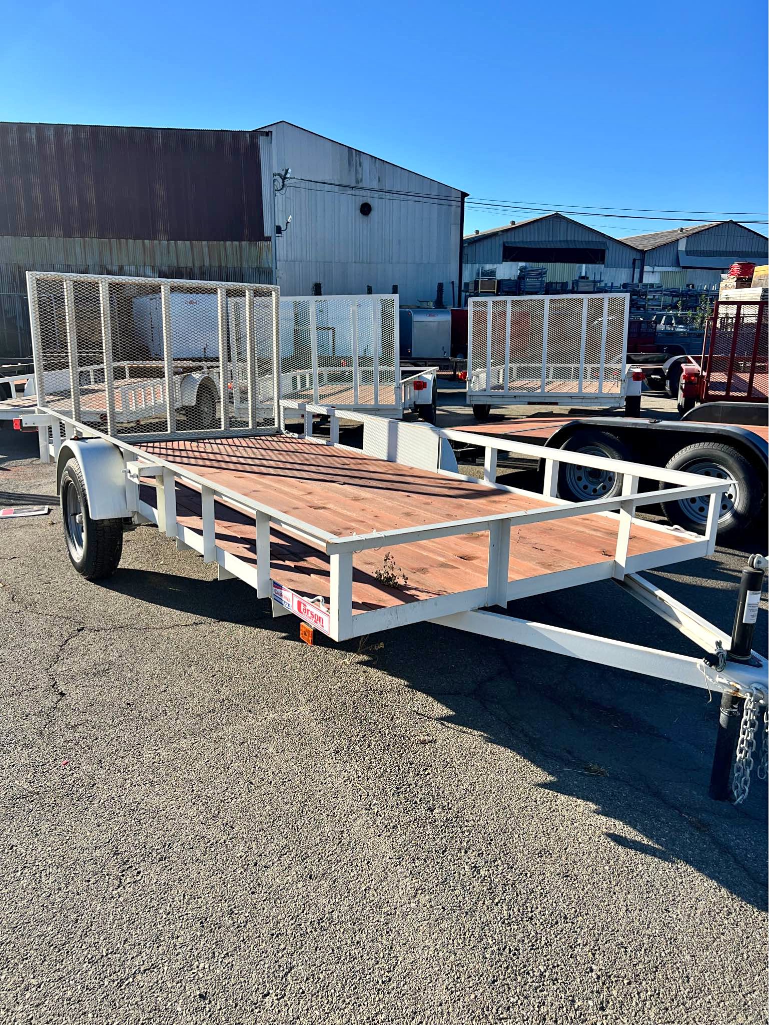 2025 CARSON Standard Utility 6.5'x14' 2.9K GVWR - Trailers - Los ...