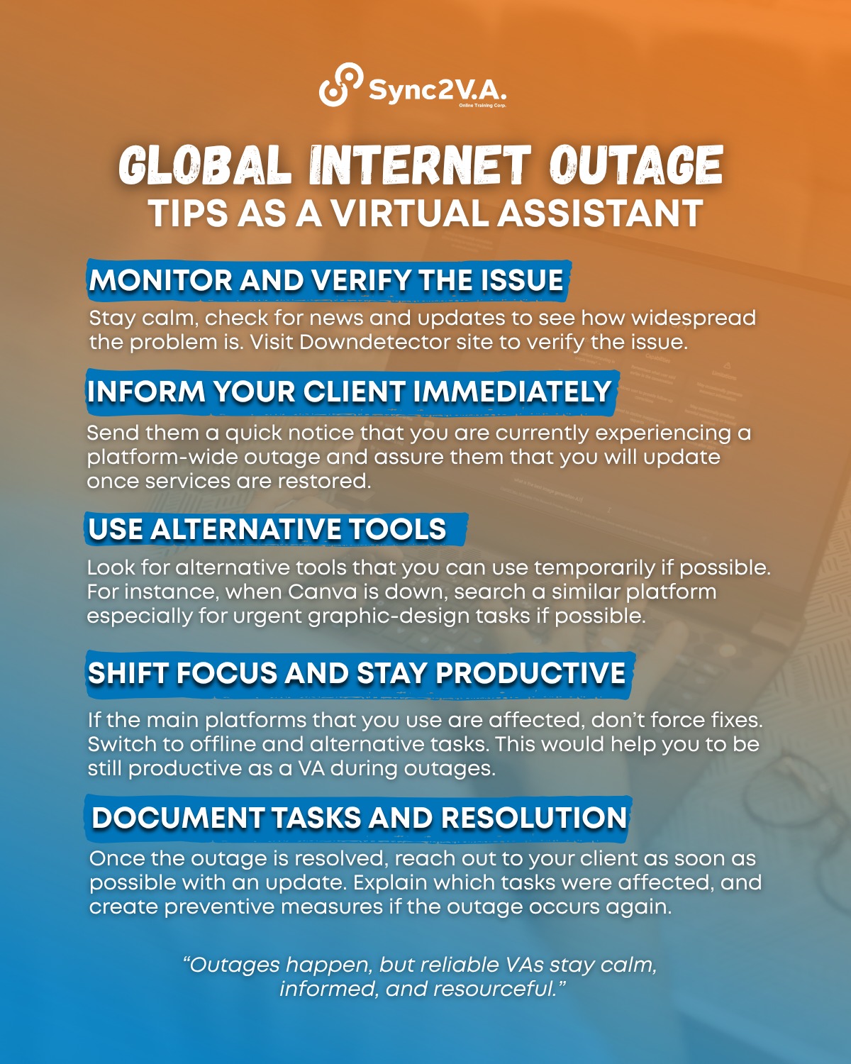 Sync2VA - Recently, some of the tools on the internet that... | Facebook