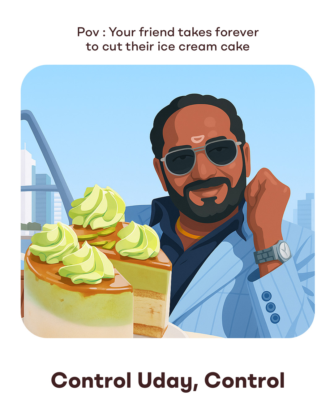 Baskin-Robbins - Control Uday, control… par Ice Cream Cake... | Facebook
