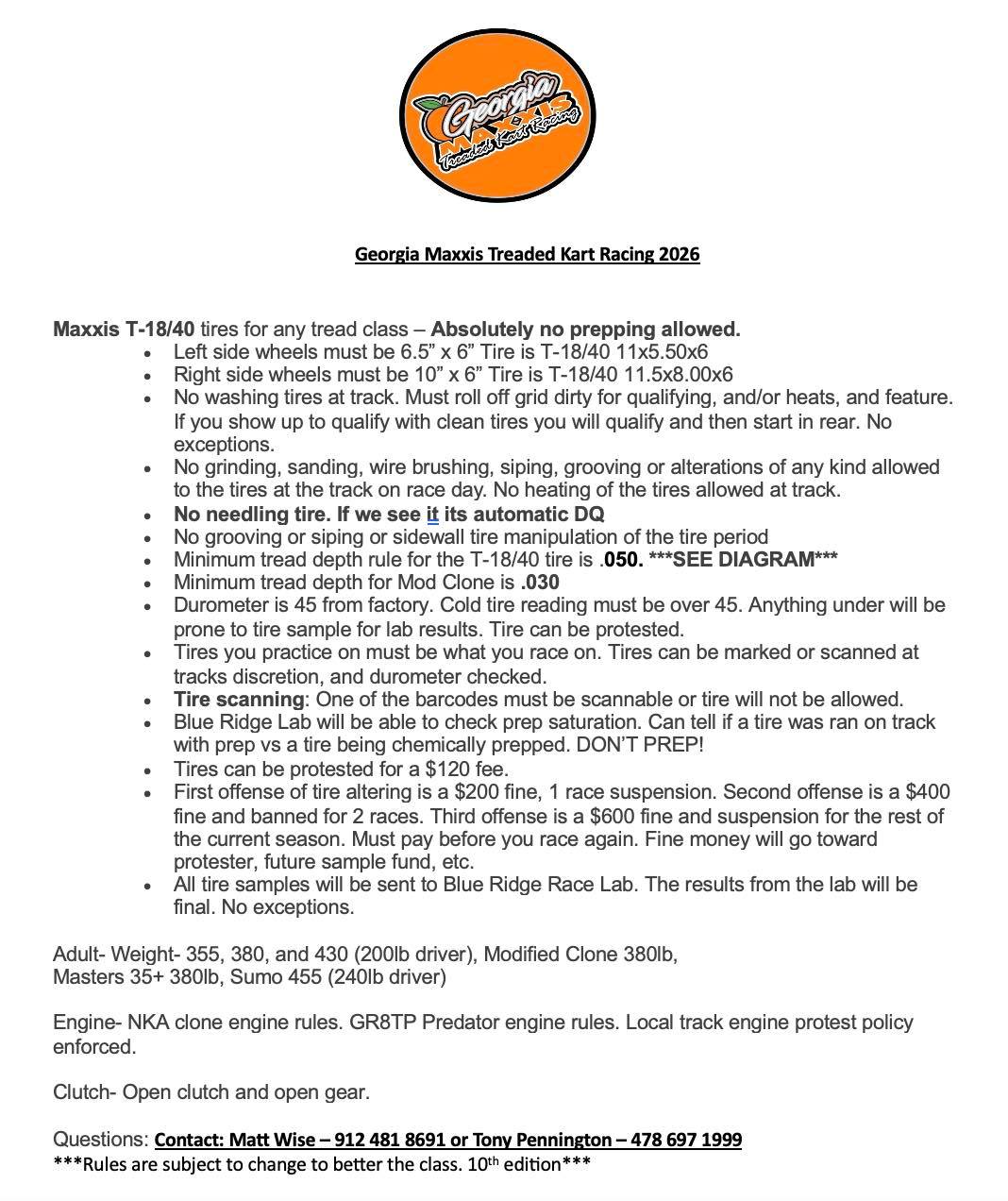 rules Here are the updated 2026 rules! Make sure you read through