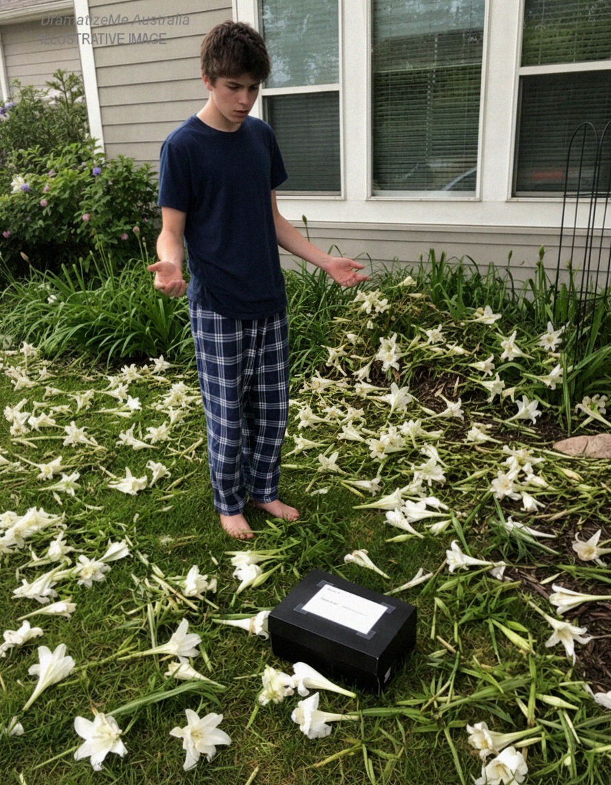 On every birthday, my surviving twin planted lilies for the sister