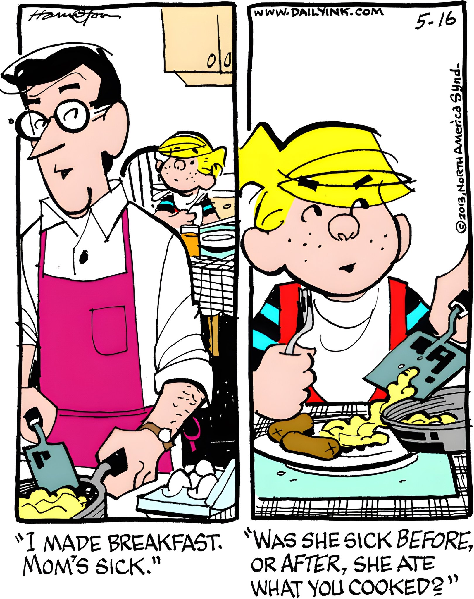 Nicole - DENNIS THE MENACE ️ . . #comicsKimgdom #dennisthemenace # ...