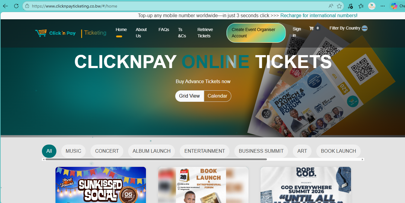 ClicknPay Technologies Botswana | Gaborone