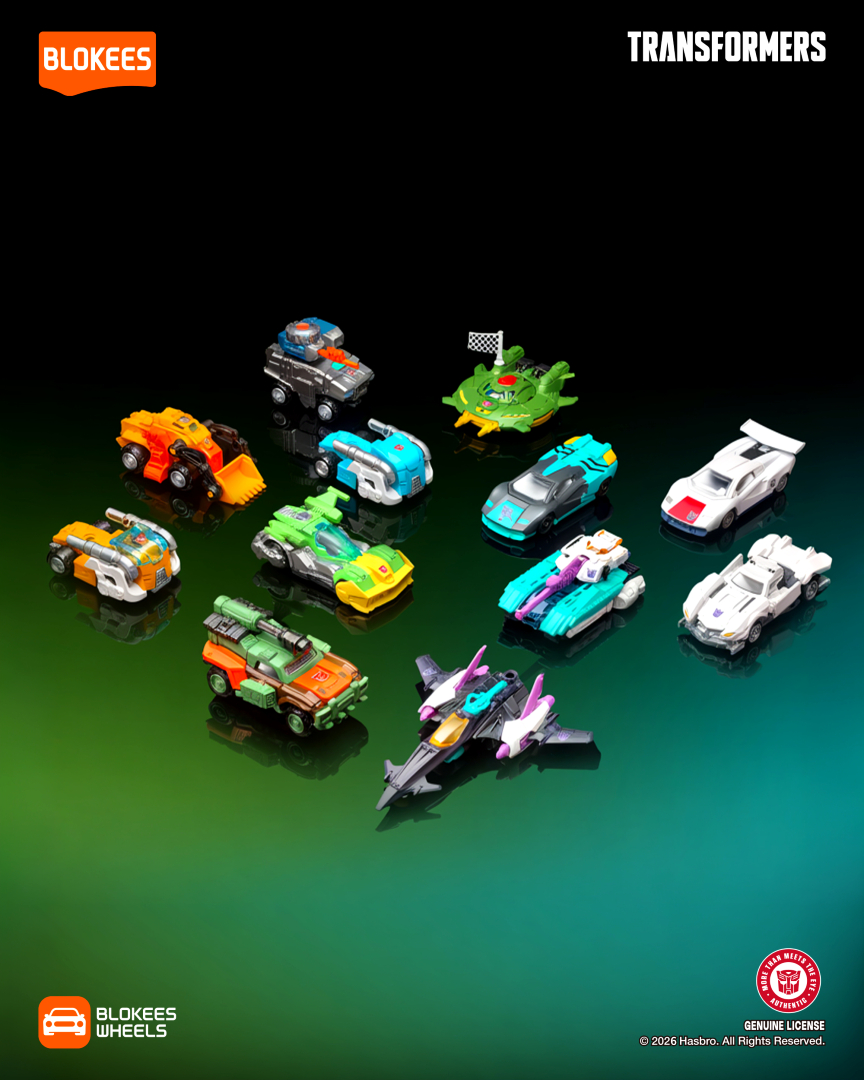 🤩Pre-order Blokees!!!! 🤩 BLOKEES WHEELS TRANSFORMERS C02 (12 in