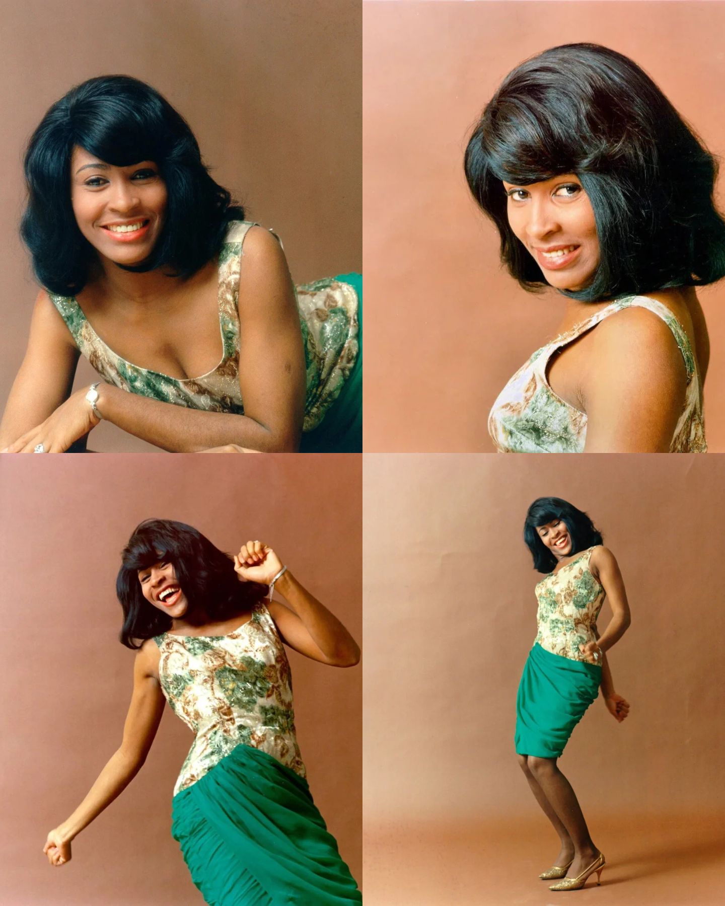Singer/Actress Tina Turner in a photo shot in 1964
