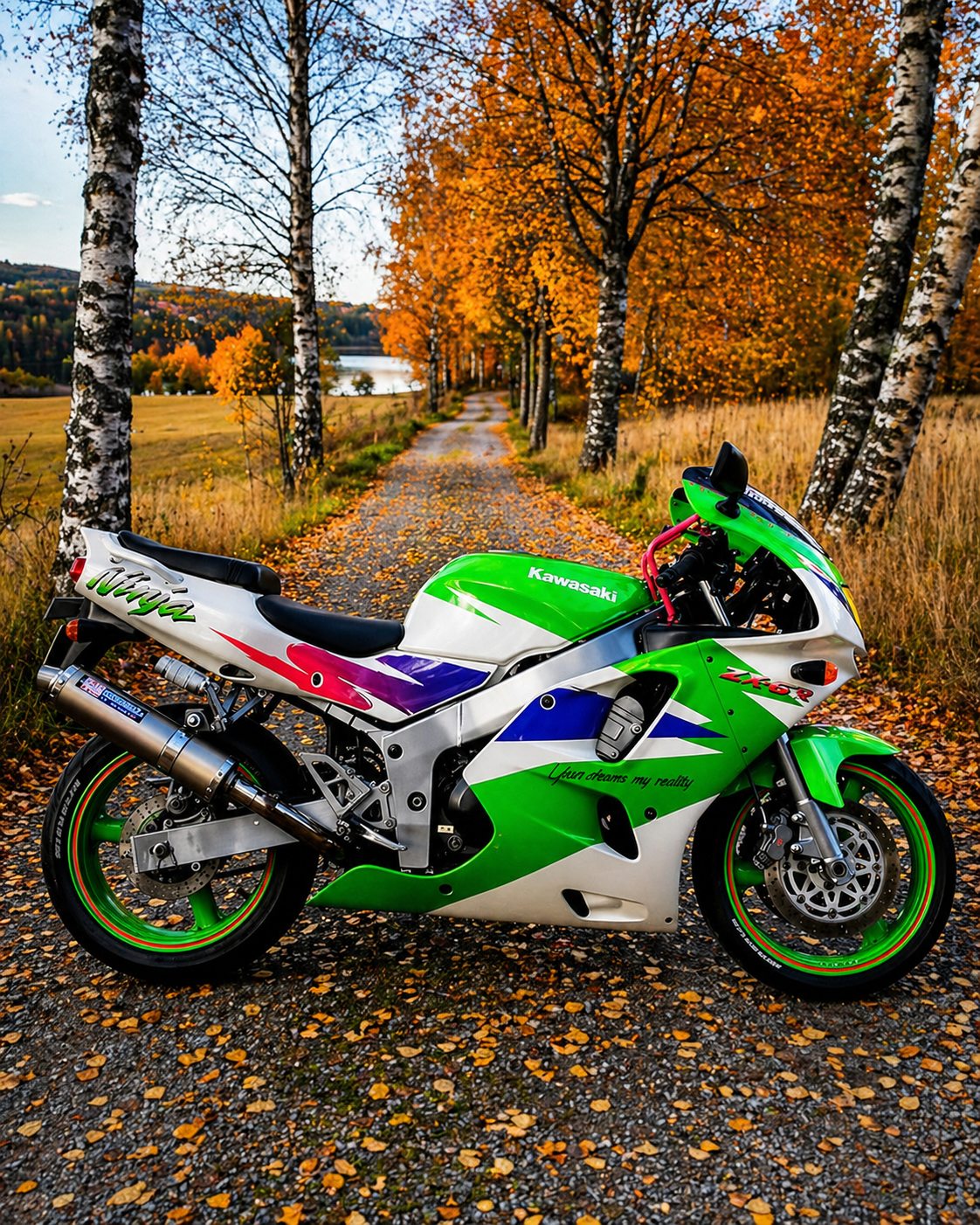 tbt to a 1998 Kawasaki ZX-6R
