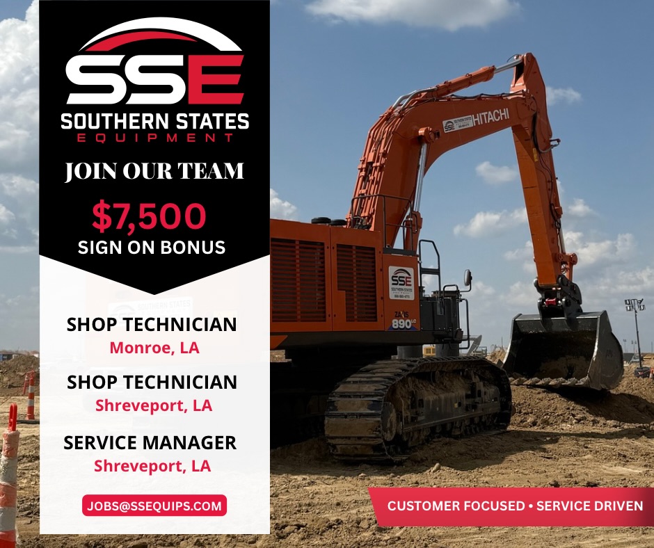 Southern States Equipment job openings with $7,500 sign-on bonus