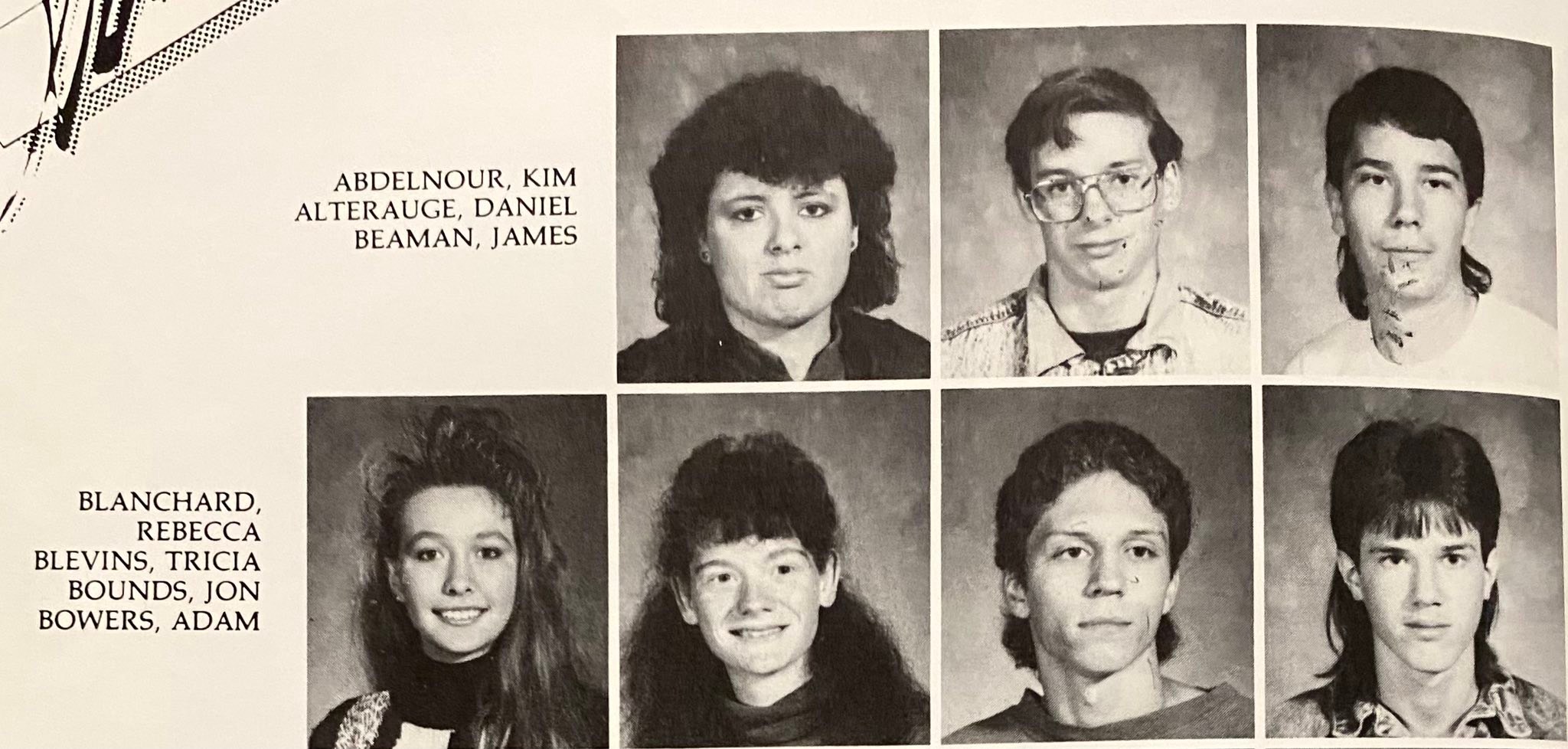 Pictures are from School Yearbook 1993-1994, the Final Edition.