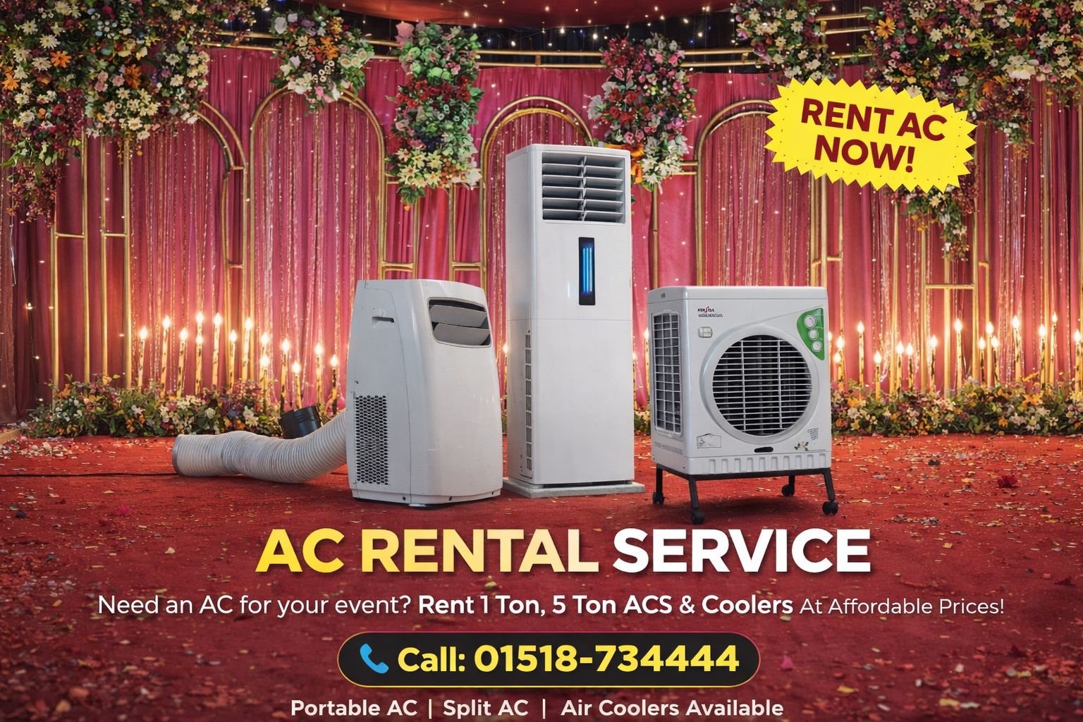 Portable Ac Rent (এসি ভাড়া) | Facebook
