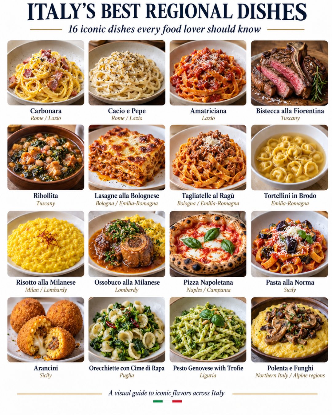Italy - Italy's Best Regional Dishes: 16 You Should Try at Least
