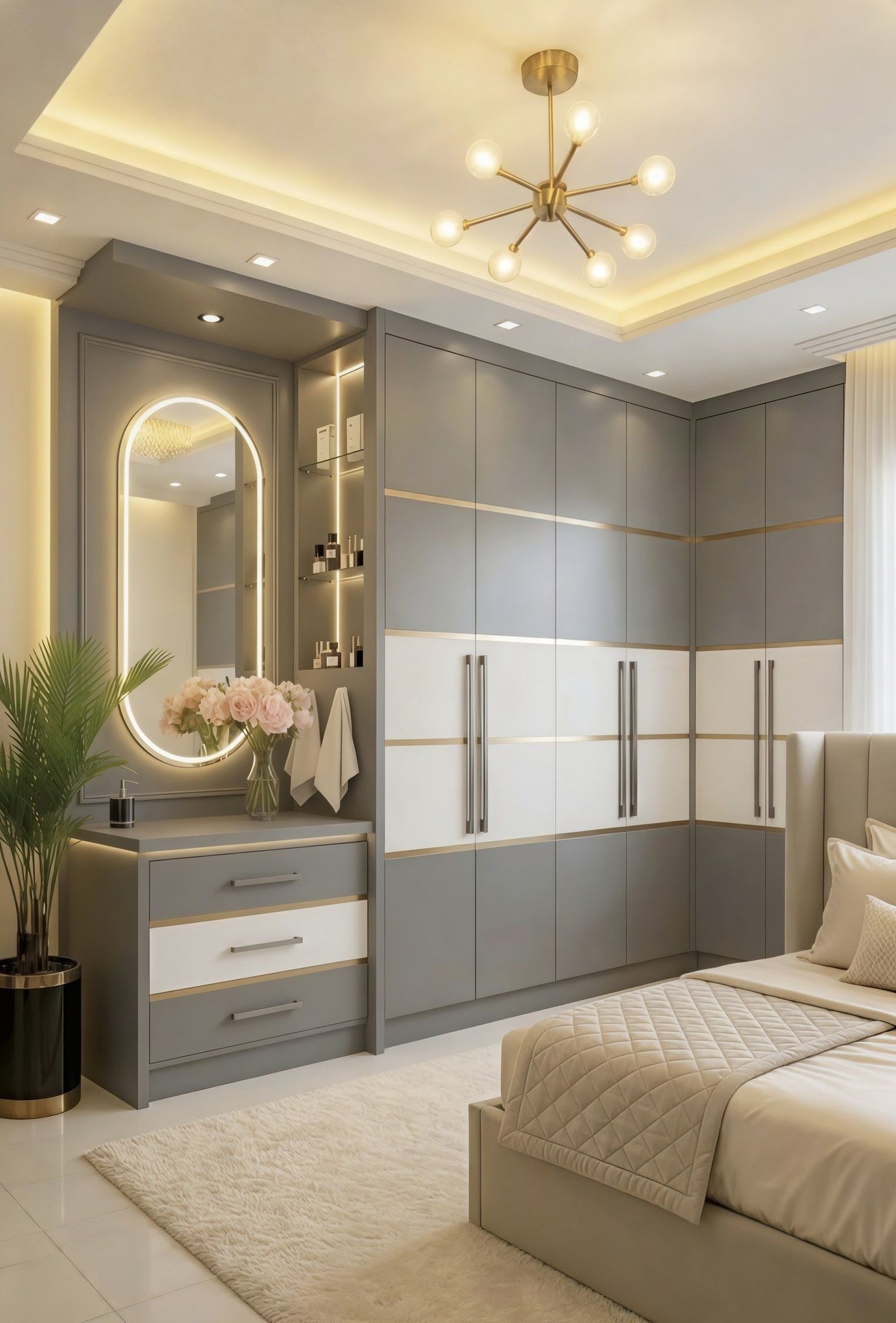 Beautiful wardrobe with dressing table 💞💞💞
