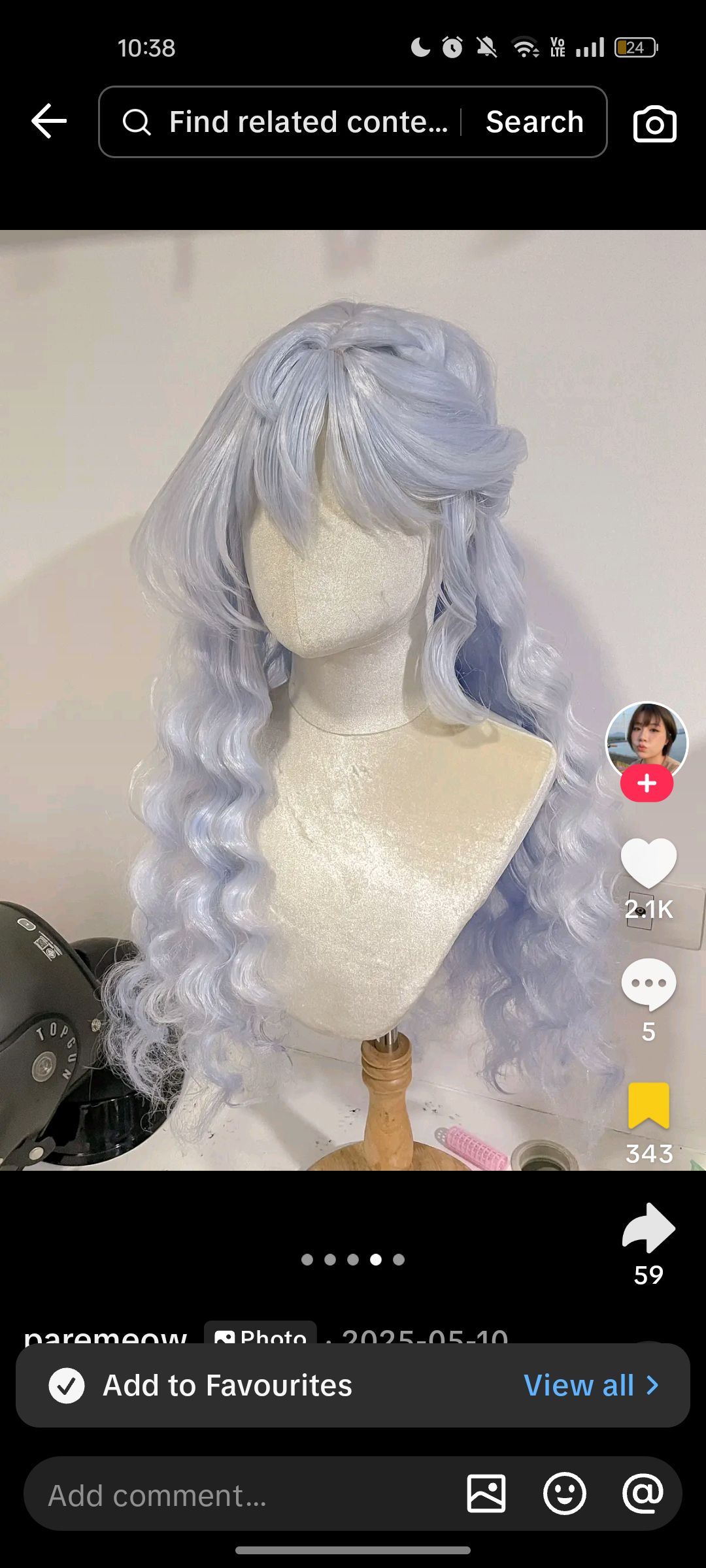 Canvassing wig stylist