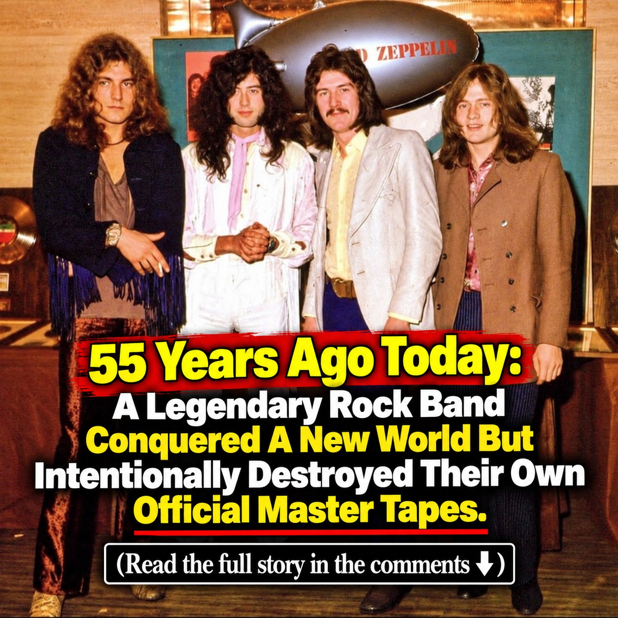 🎸 55 Years Ago Today Led Zeppelin arrived in Japan for the