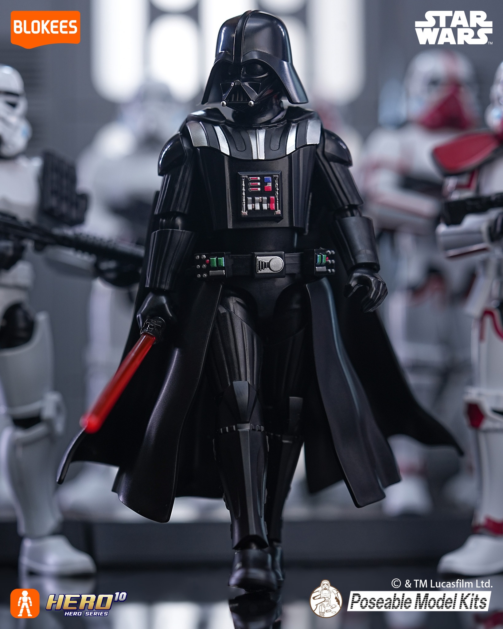 Meet Blokees Star Wars Galaxy Version 02 Featuring Darth Vader and 