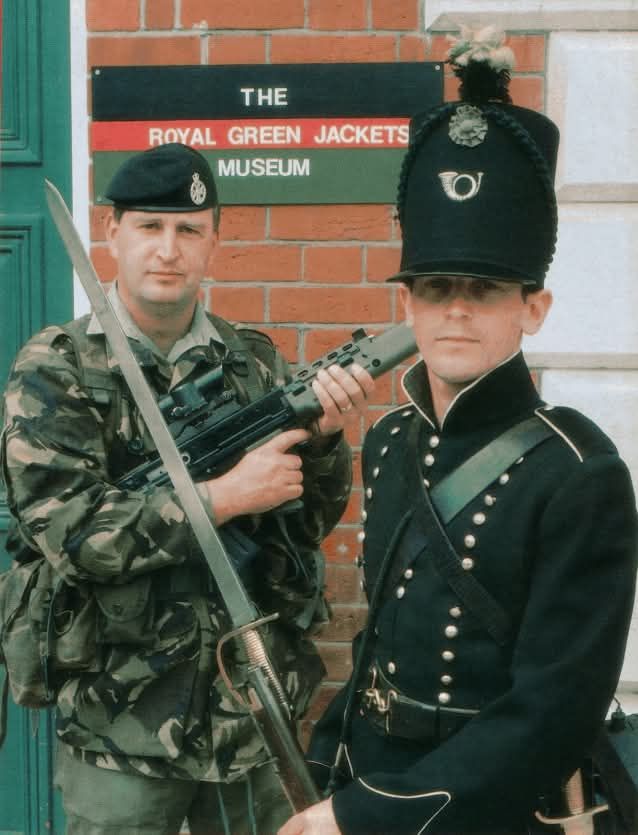 What are Royal Green Jackets uniform variations?