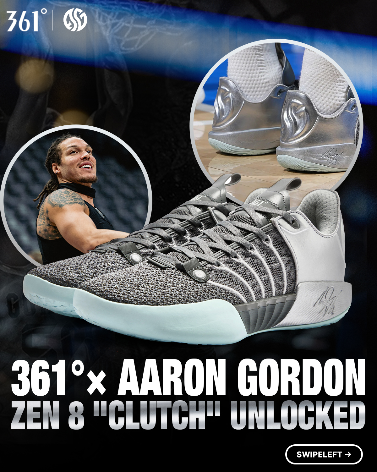 Spotted on court 👀 Aaron Gordon in the 361° 𝐙𝐄𝐍 𝟖