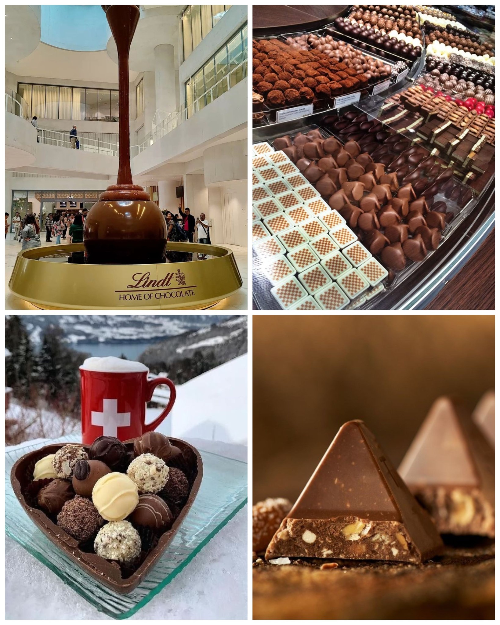Best handmade chocolate in Wengen, Switzerland at Backerei