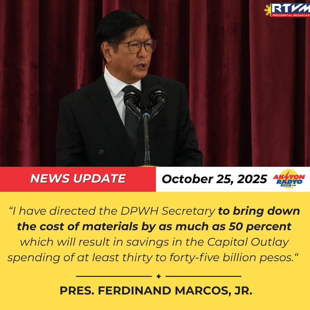 Aksyon - PRES. MARCOS, JR. GINMANDUAN ANG DPWH NGA PANUBUAN SANG “50 ...