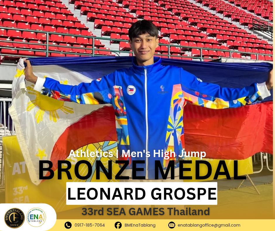 BM Ena Tablang - Congratulations Leonard Grospe for... | Facebook