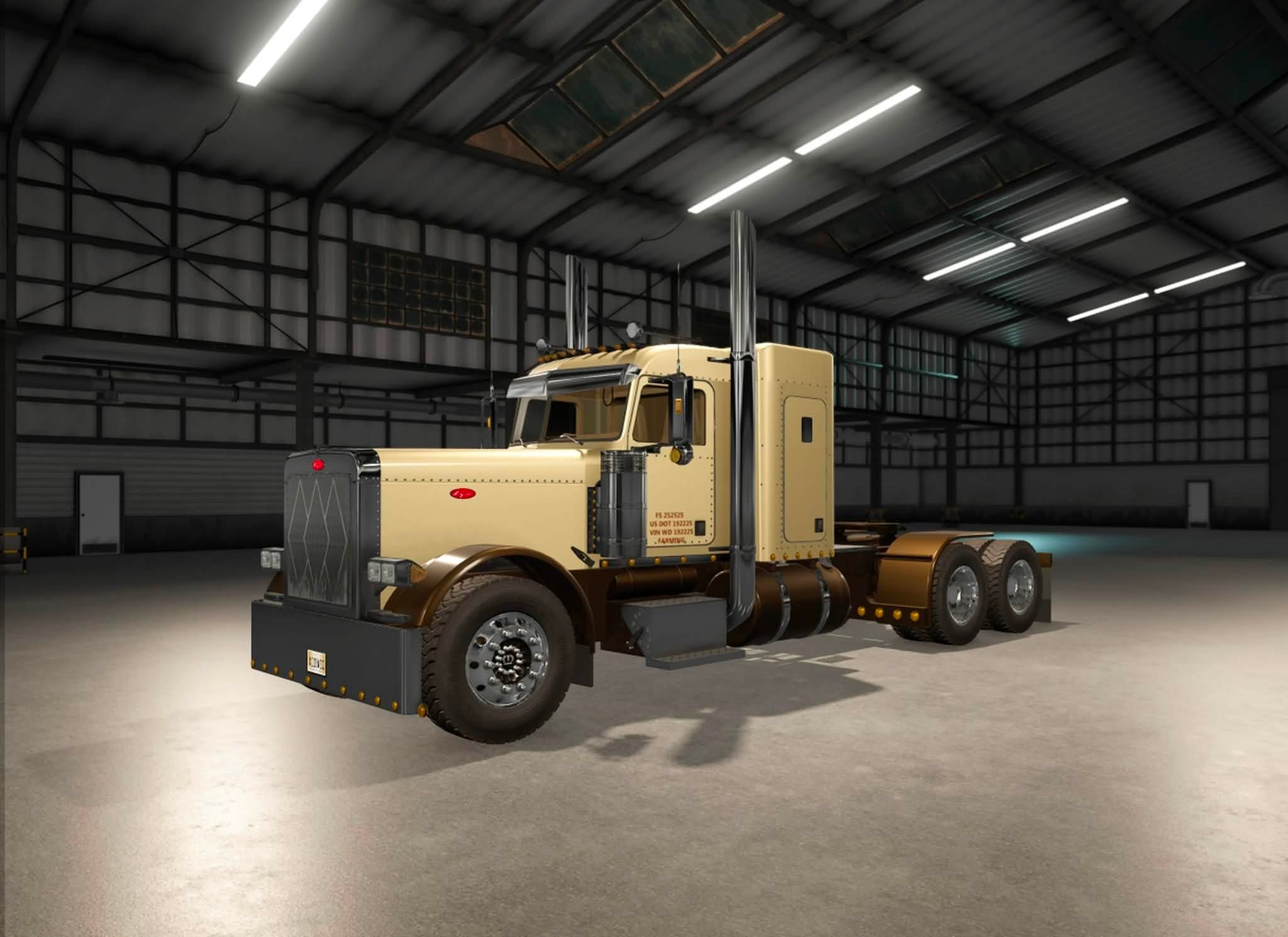 Ｈello FLD 120 semi-truck addition to Farming Simulator 22 farm fleet