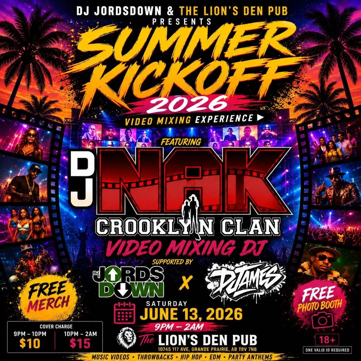 The Lions Den Pub is hosting a summer kickoff party Saturday.