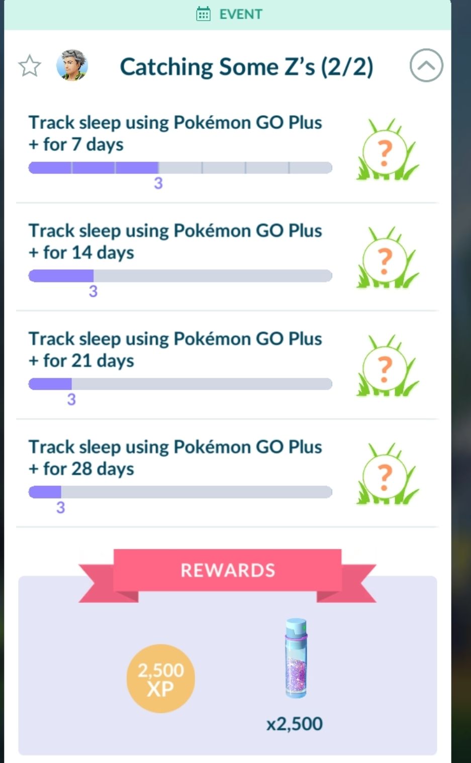 How to complete Catching Some Z's quest without Pokémon Go Plus+?