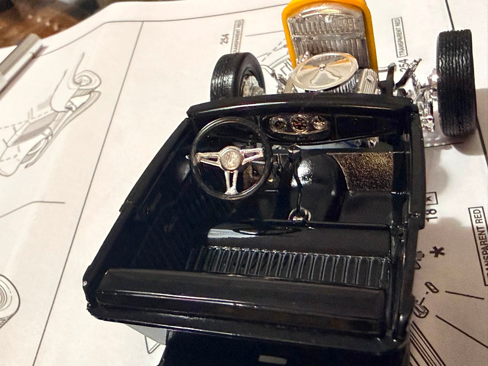 American graffiti 32 coupe model car completed