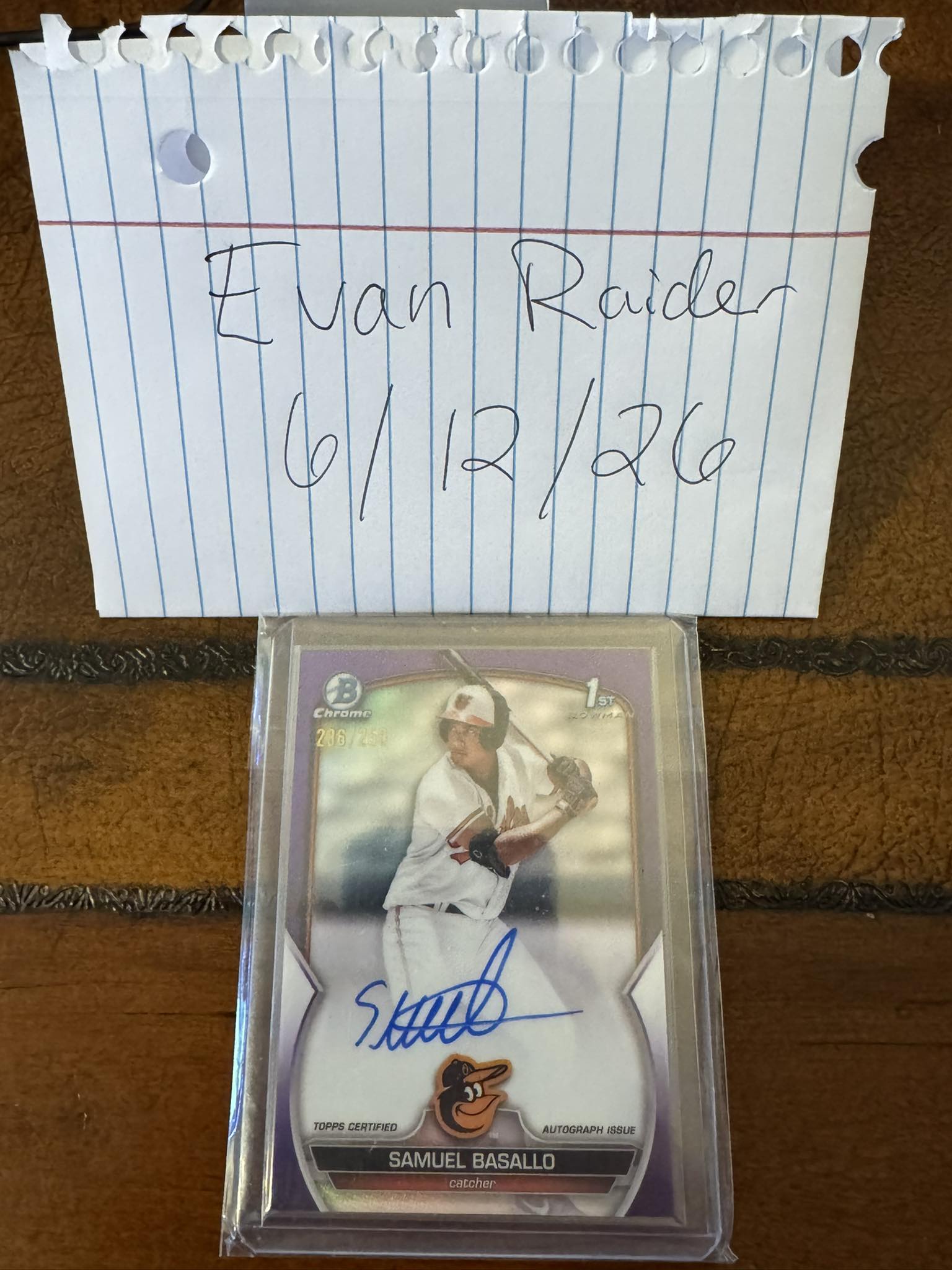 Is this unique Bowman Trey Gibson autograph card valuable?