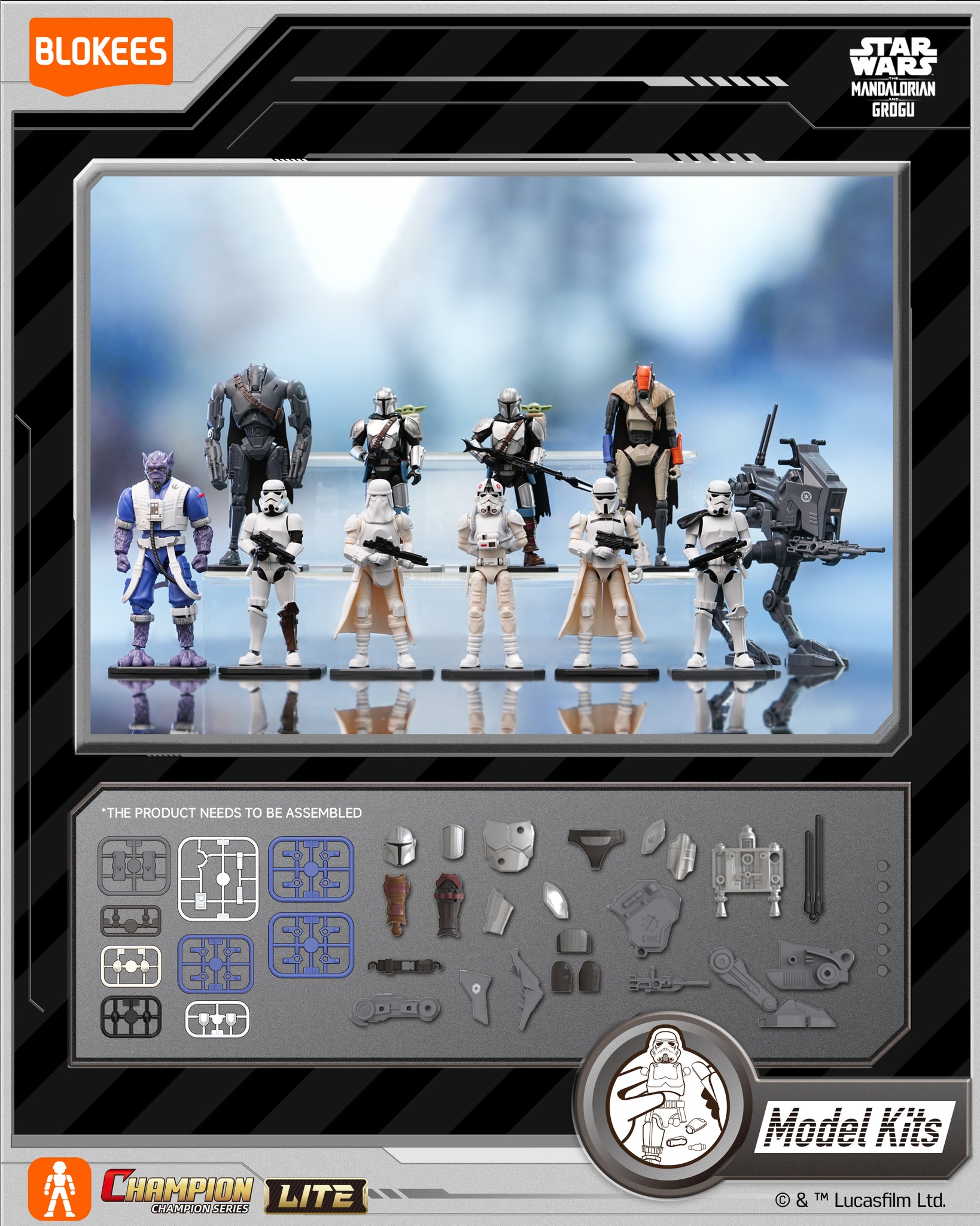 Blokees CC Lite 01 – Star Wars: The Mandalorian and Grogu™ has