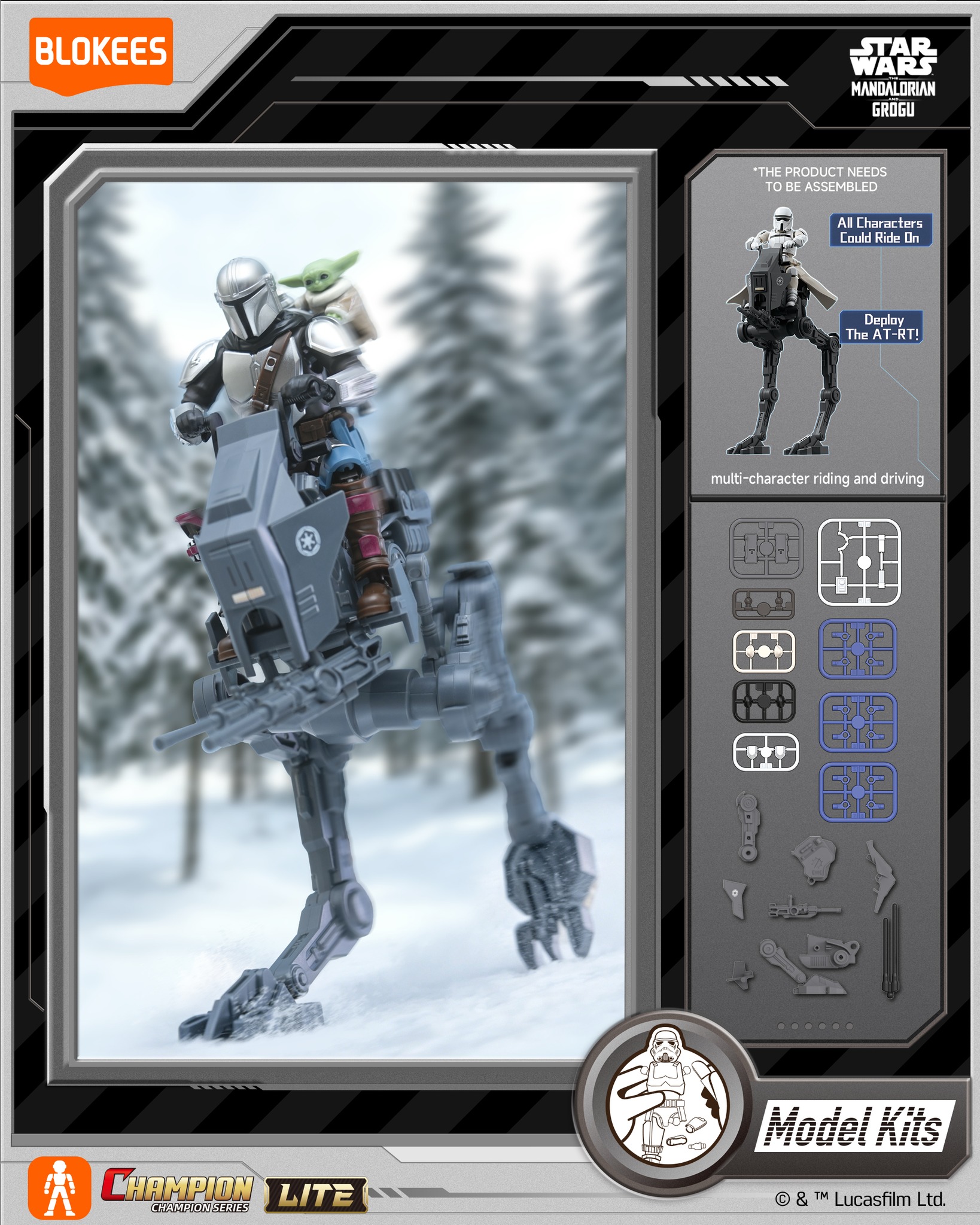 Blokees CC Lite 01 – Star Wars: The Mandalorian and Grogu™ has
