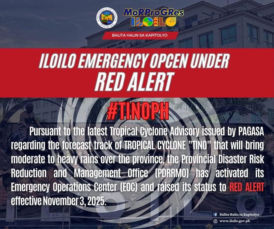 Aksyon - LOOK: YARA NA SA RED ALERT STATUS ANG ILOILO PROVINCIAL ...