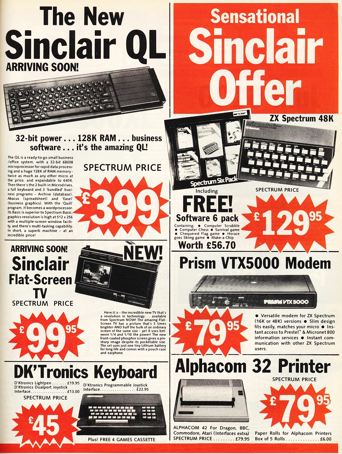 DONページ 💻📖 A Trip Back to 1984! This advert is a fantastic snapshot of