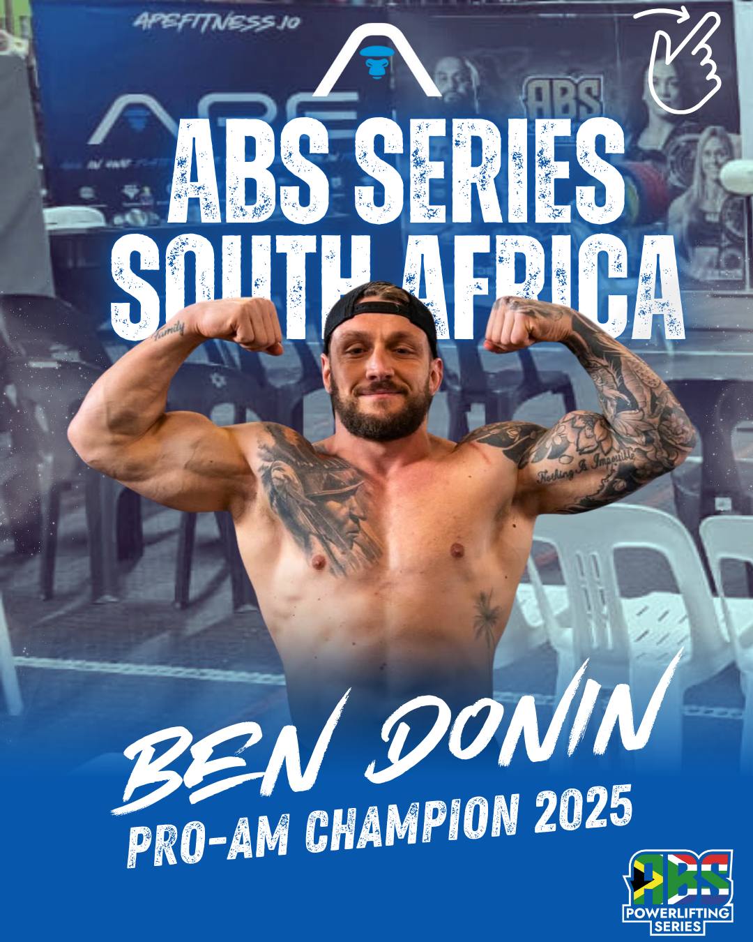 APE Fitness - ABS PRO-AM CHAMPION 2025 — @ben.donin.strong... | Facebook