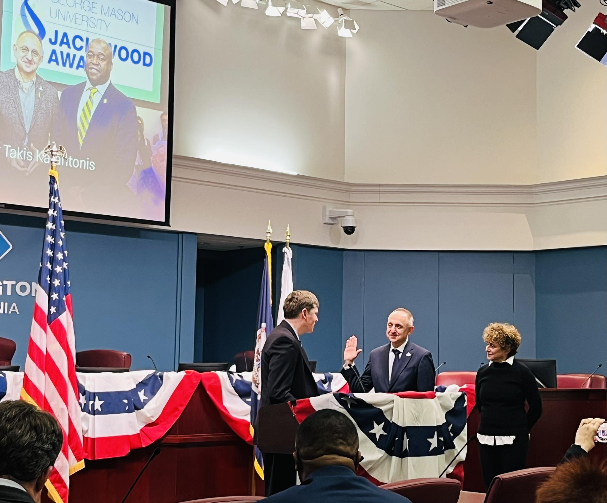 George - Congratulations to Arlington County Board Chair Takis ...