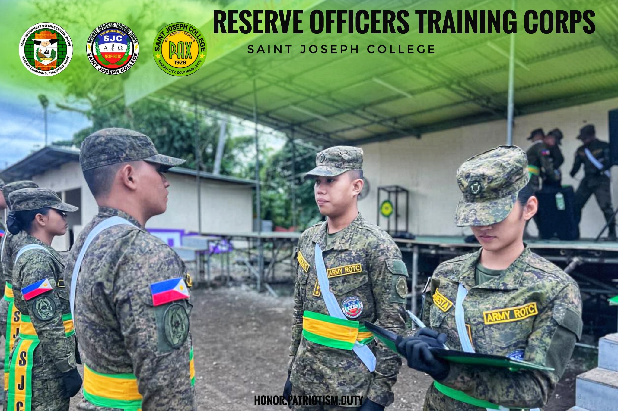 IN PHOTOS// On January 11, 2026, the Saint Joseph College ROTC Unit ...