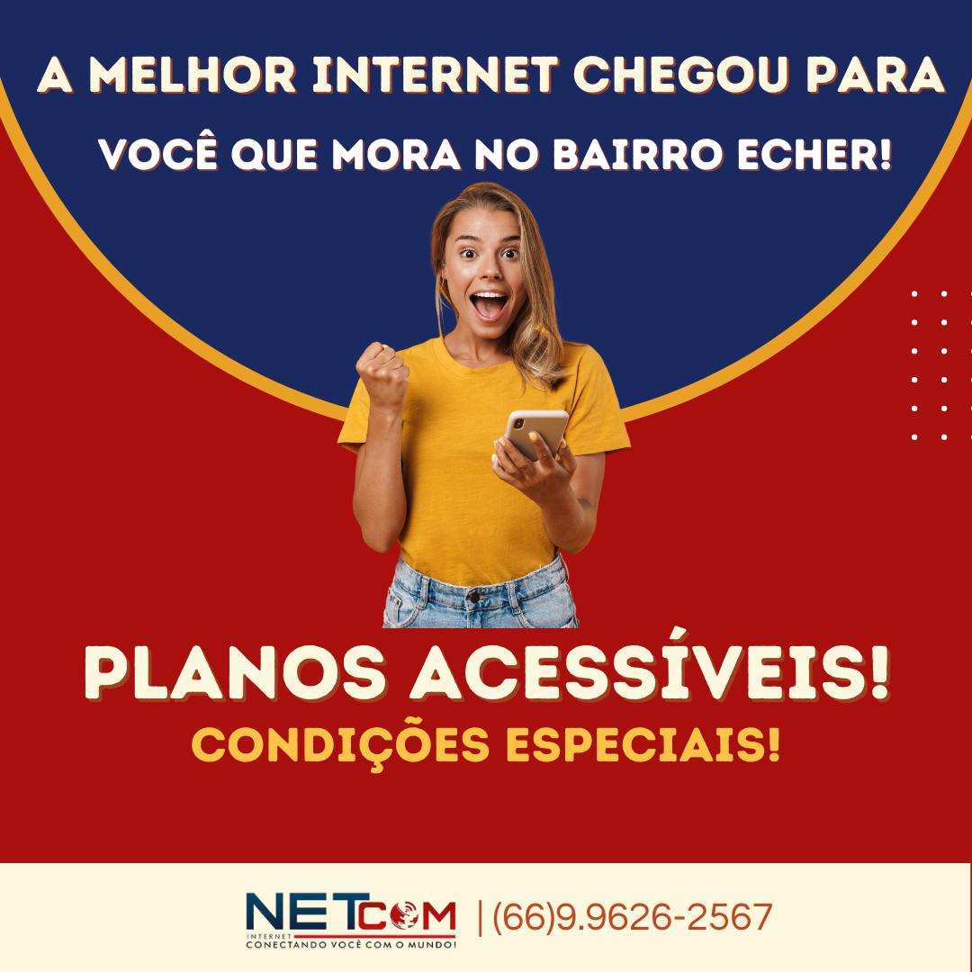 Netcom Internet Fibra | Água Boa MT