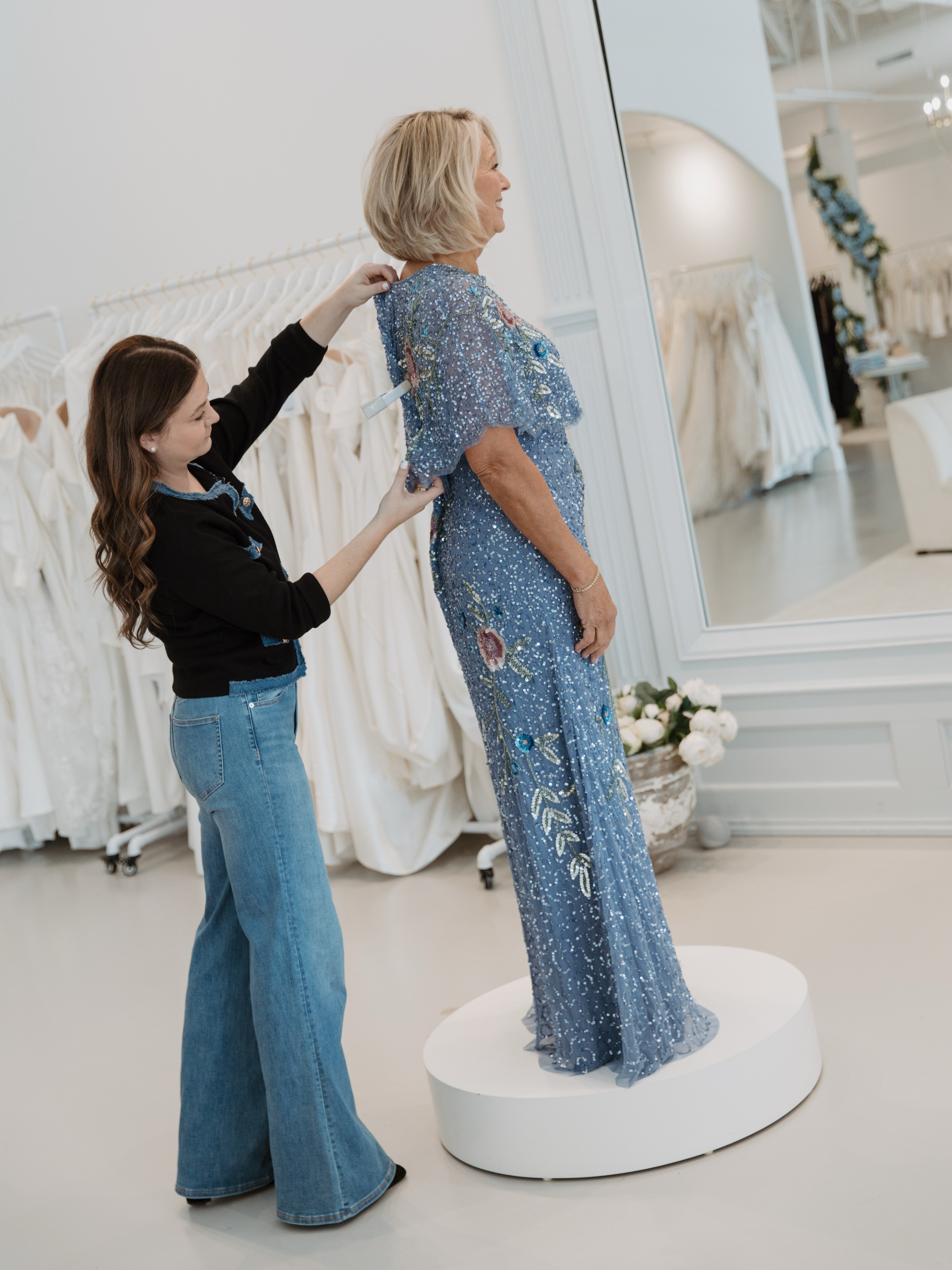 Finding the perfect mother of the bride dress