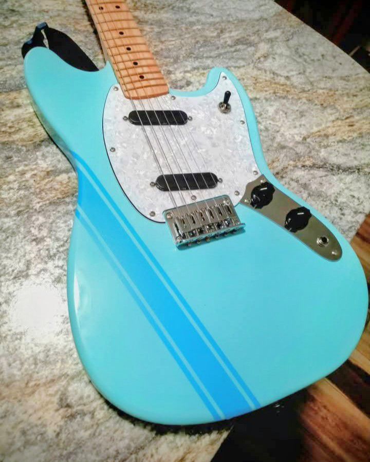 Customized Classic Vibe Mustang with Duncan Antiquity II pickups